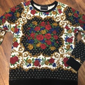 MINKPINK floral sweater